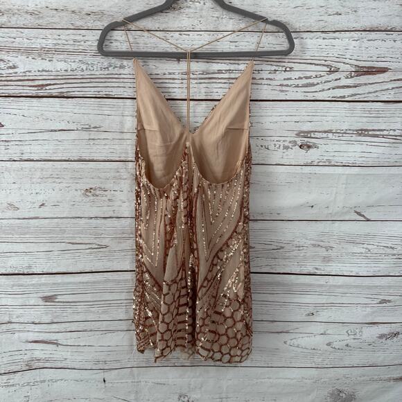 L'ATISTE by Amy New Women's Sequin Open Back Bodycon Dress Size Small - Picture 11 of 15
